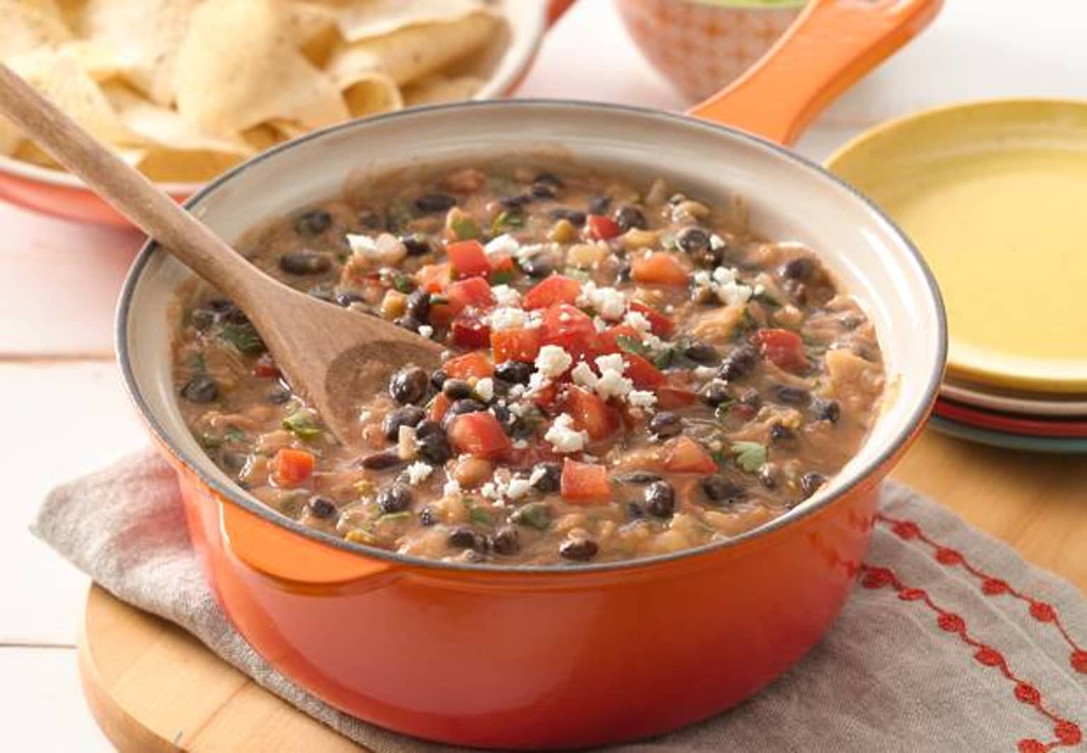 Easy Ranchero Beans